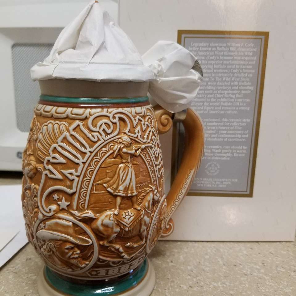 Avon wild west stein.