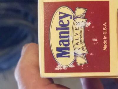 Vintage Manley valves in original boxes