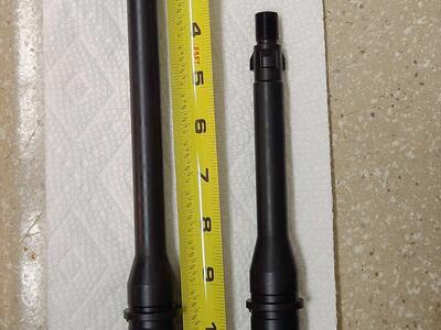 ar-9 barrels-7.5 and10.5