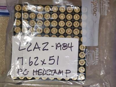 1984 L2A2 7.62x51 British manufacture ammo