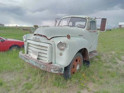 1950 GMC five window cab
