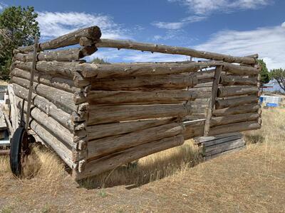 Antique log cabin, was probably a granary
