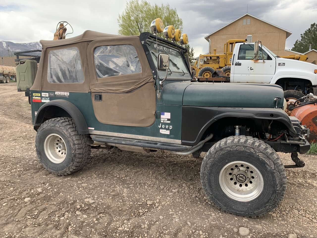 1980 CJ7 built Jeep