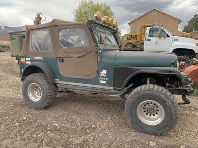 1980 CJ7 built Jeep