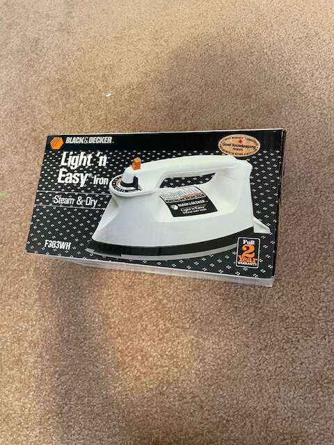 Black and Decker Iron