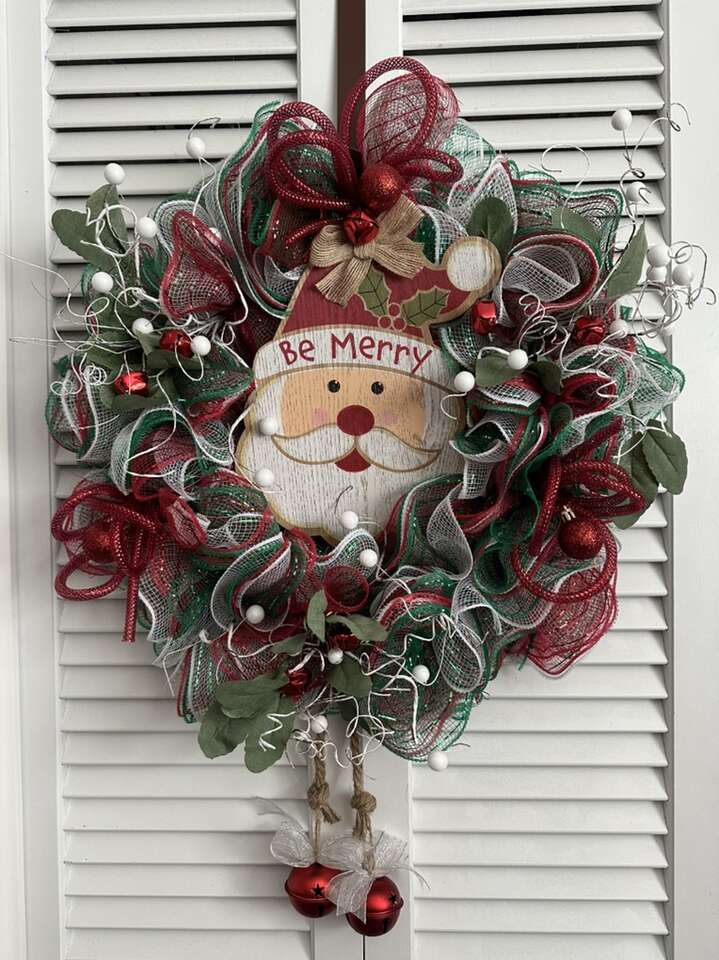 SANTA Wreath