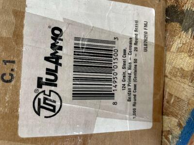 7.62 x39 Tul Ammo 1000 rounds