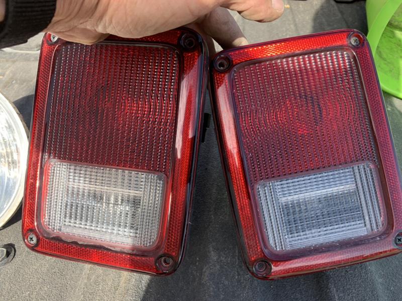 Jeep Wrangler Lights, front bumper