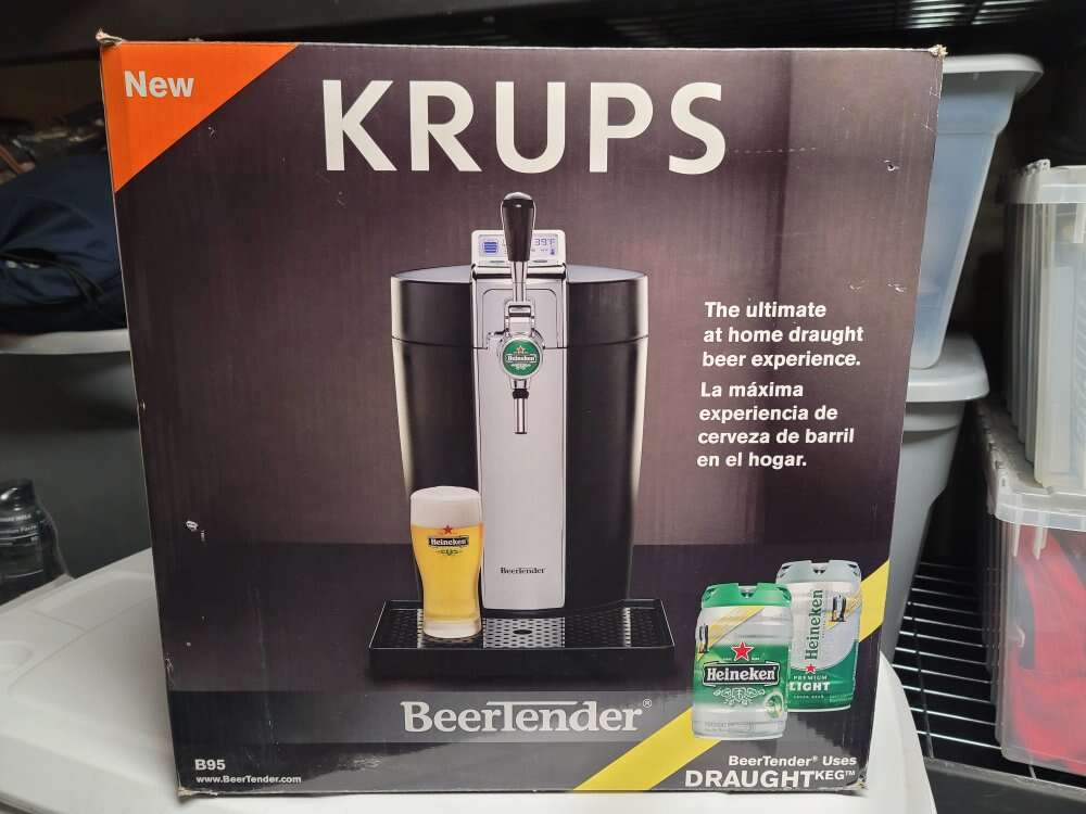 BeerTender from Heineken and Krups Home Beer-Tap