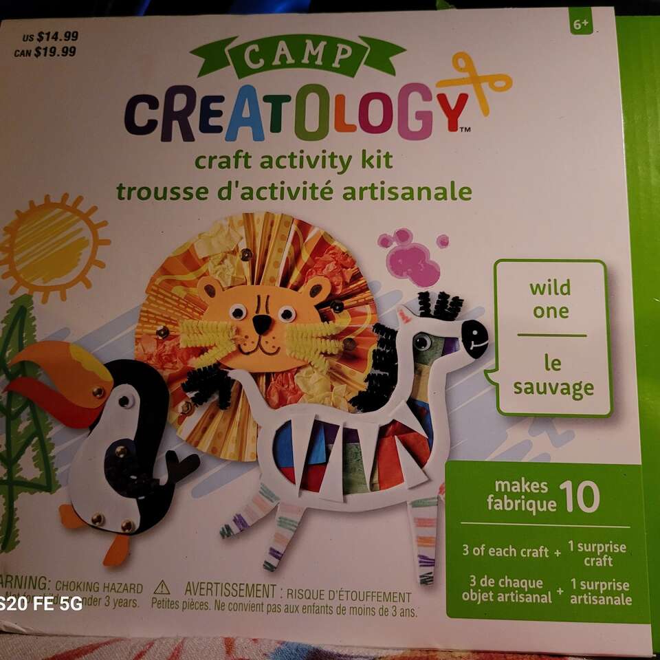Camp Creatology activity kit