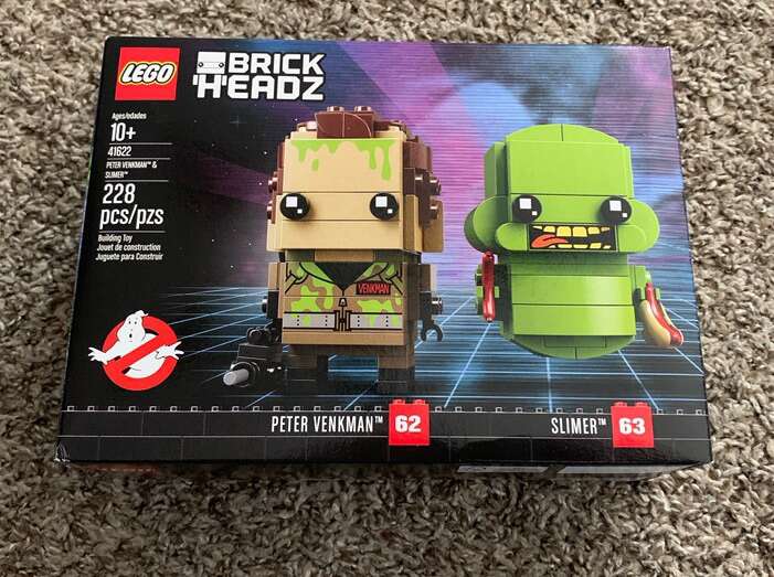 Lego Brickheadz 41622 Peter Venkman & Slimer BNFS