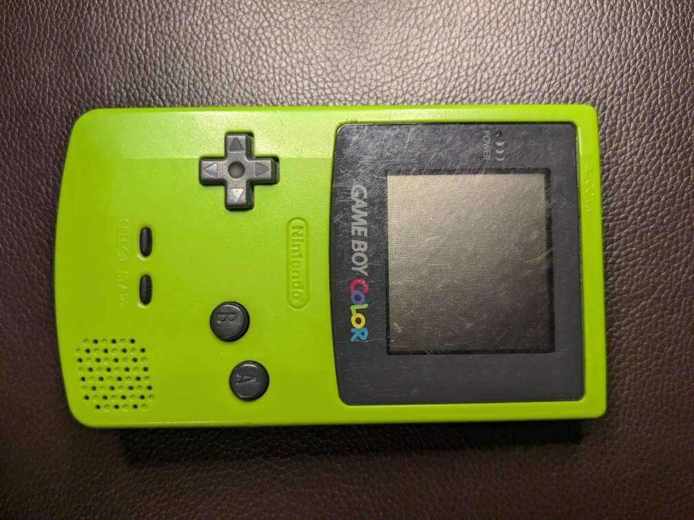 Kiwi Green Gameboy Color