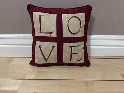 Valentines pillow