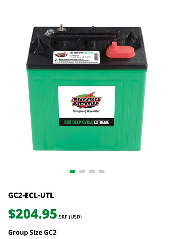 Interstate Battery GC2-ECL-UTL