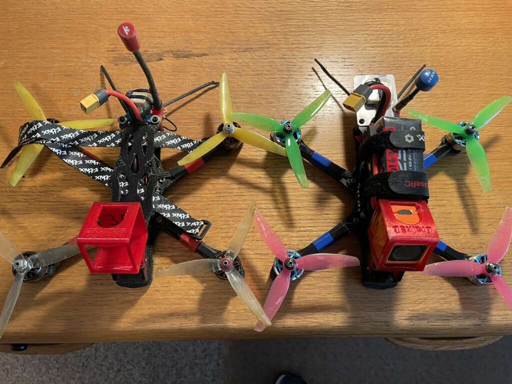 Custom Built “FPV”Freestyle Quadcopters