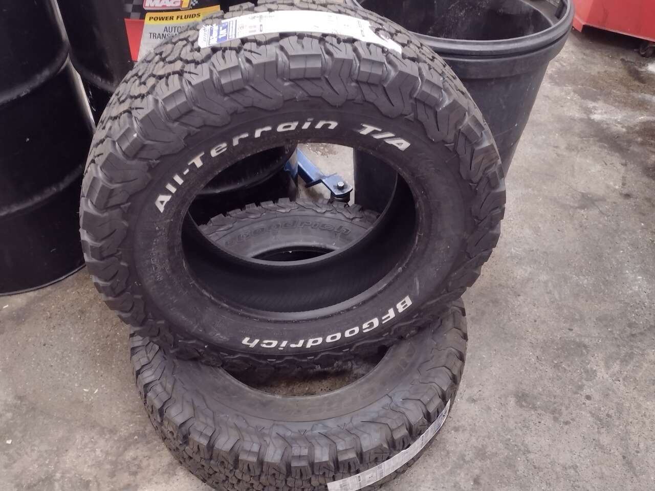 Pair of LT275/65R18 BFG ALL TERRAIN T/A KO2