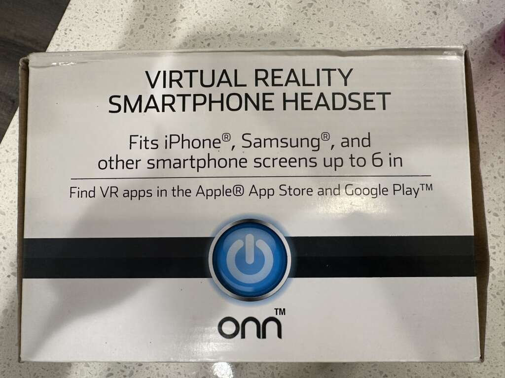 Virtual Reality Smart Phone Headset - Onn