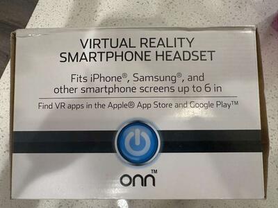 Virtual Reality Smart Phone Headset - Onn