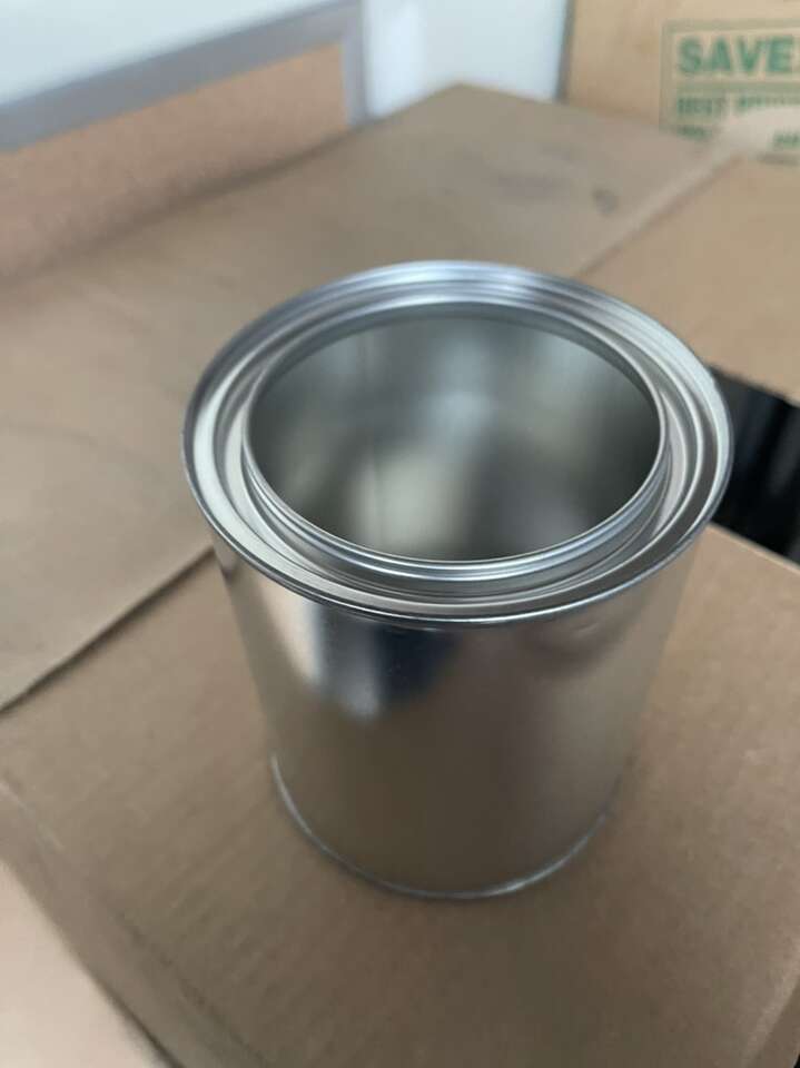 Steel PAint Craft Cans Containers-empty