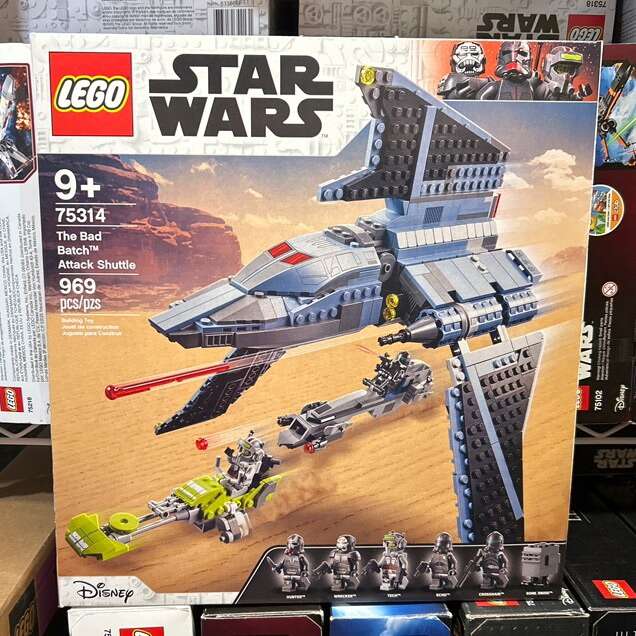LEGO 75314 The Bad Batch Shuttle New