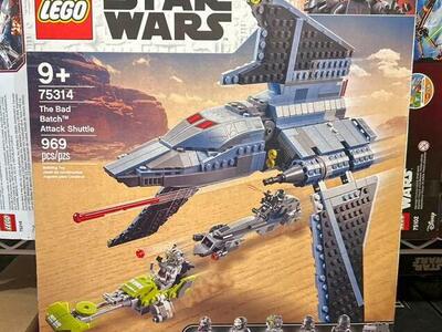 LEGO 75314 The Bad Batch Shuttle New