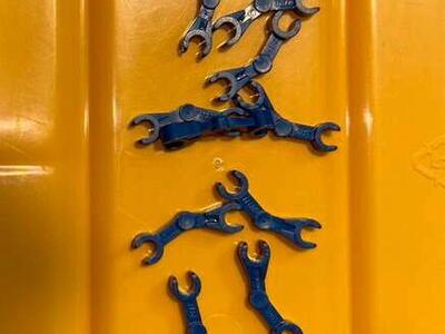 LEGO Star Wars Blue Tactical Droid Arms New