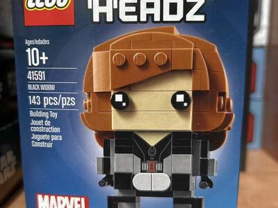 LEGO Brickheadz Black Widow New