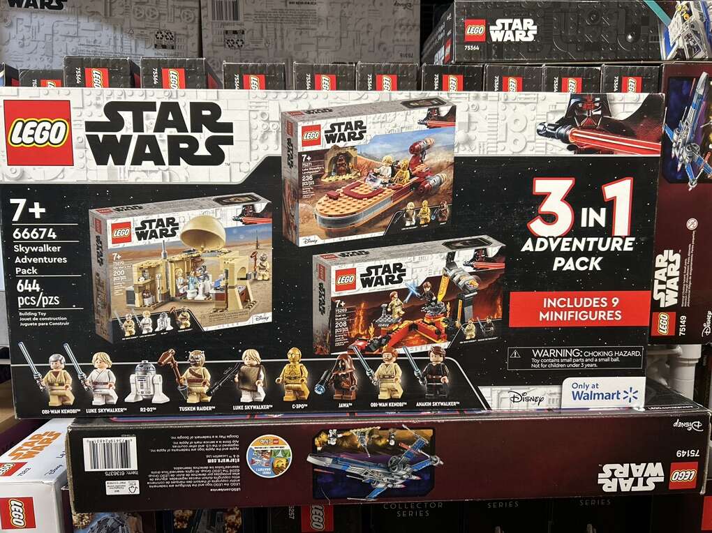 LEGO 3 In 1 Skywalker Adventures Pack New