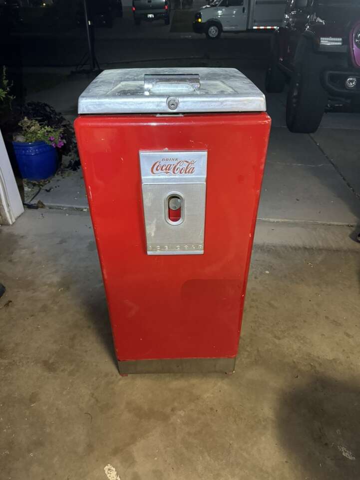 Vintage Coke Cooler