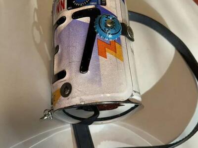 2002 Salt lake Olympic Games License Plate Purse