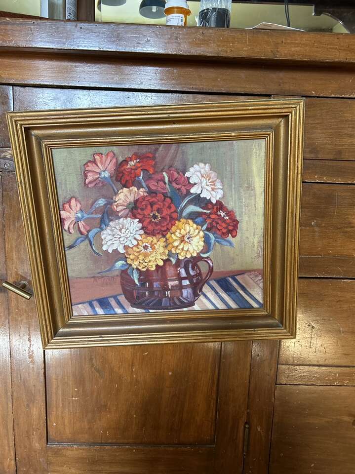 Utah Artist Max Turner Foral Still Life painting