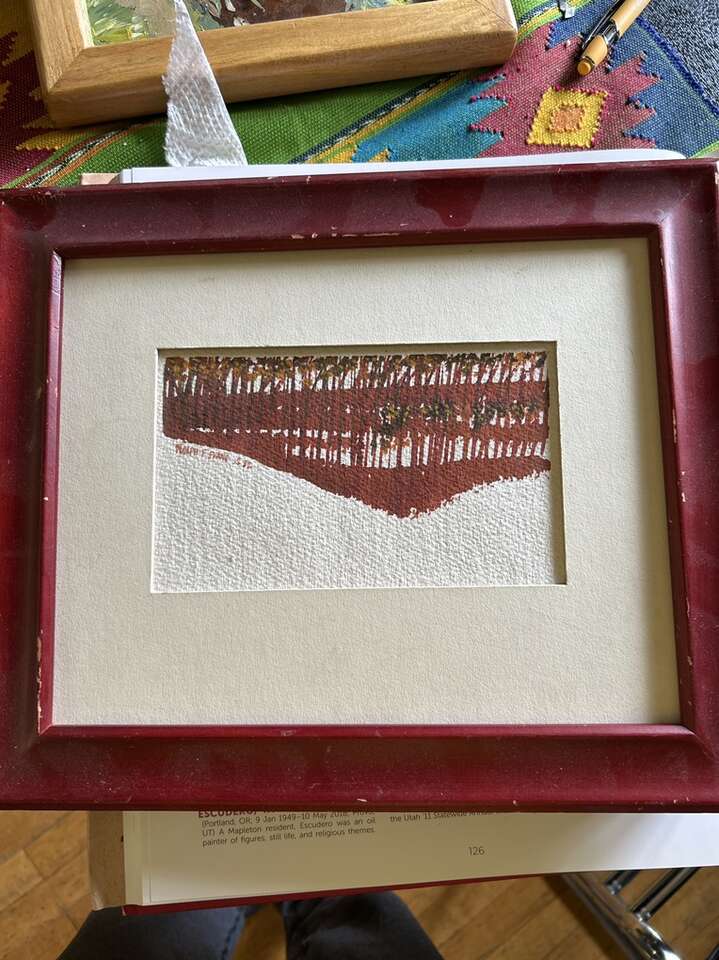 Watercolor Painting By Utah Artist Ralph F. Evans