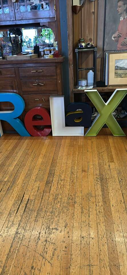 Custom 3D Message Letters ( Relax )