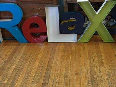 Custom 3D Message Letters ( Relax )