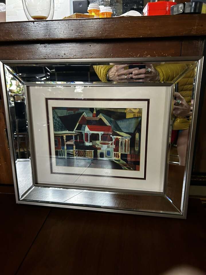 Abstract watercolor painting by Utah artist.