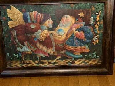 James C Christensen Art Print.