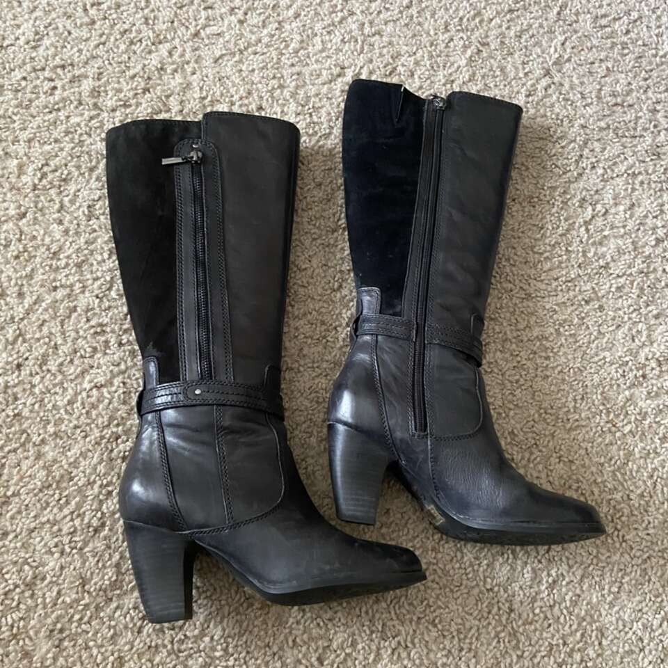 Clarks Leather Boots 7,5