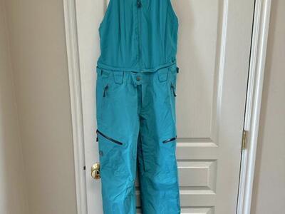 Womens Small The North Face Gortex Bibs Overalls
