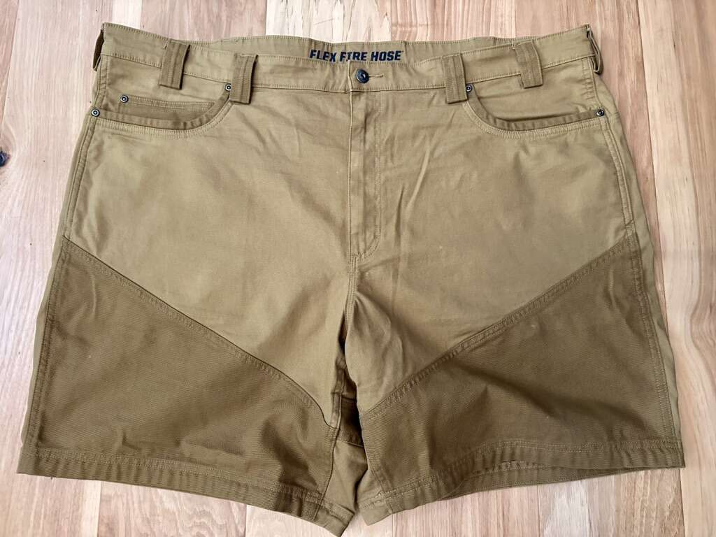 Mens 48 Duluth Flex Fire Hose Reinforced Shorts