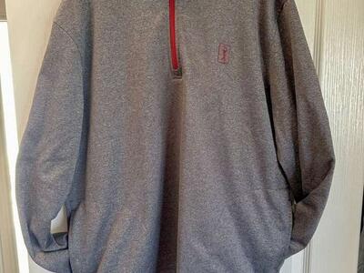 Mens XL PGA Tour 1/4 Zip Golf Pullover Jacket