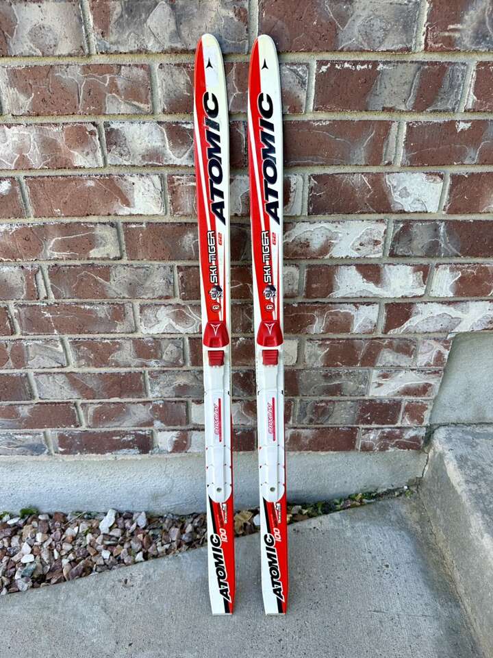 100 cm Atomic Ski Tiger G2 Kids XC Skis W/Bindings