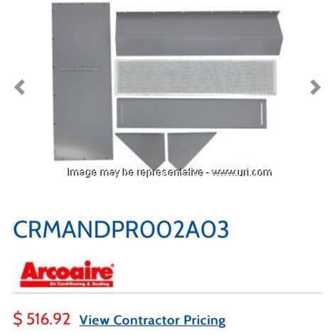 New! Manual Outdoor Air Dampener 25%