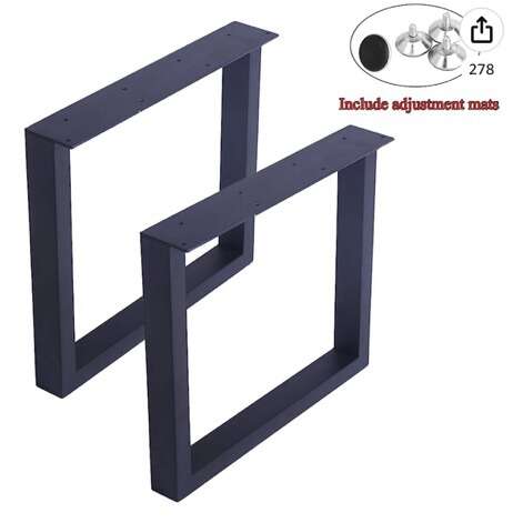 New! Modern Industrial Table Legs For DIY Table
