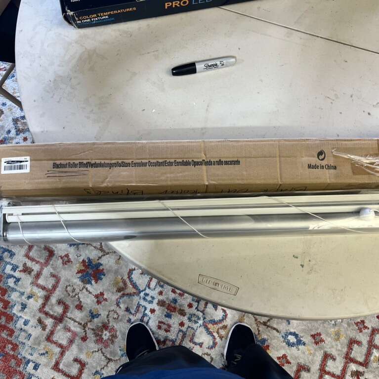 27 Inch Blackout Roller Blinds