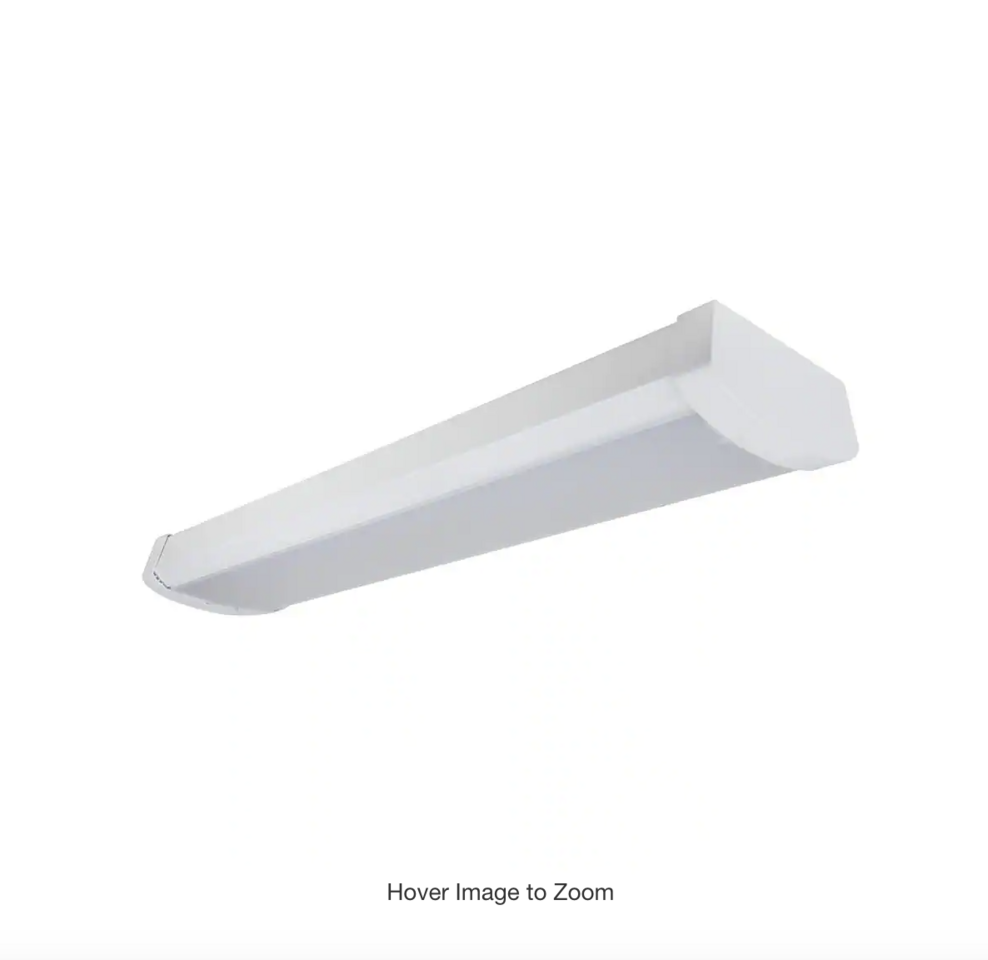 New! 48 inch 4000 Lumens White Wrap Light