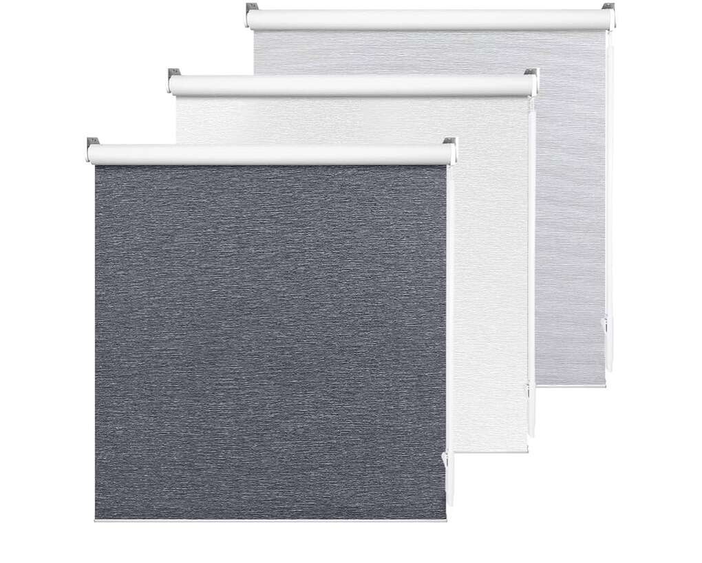 New! Light Gray Roller Shade - 27x72 inches