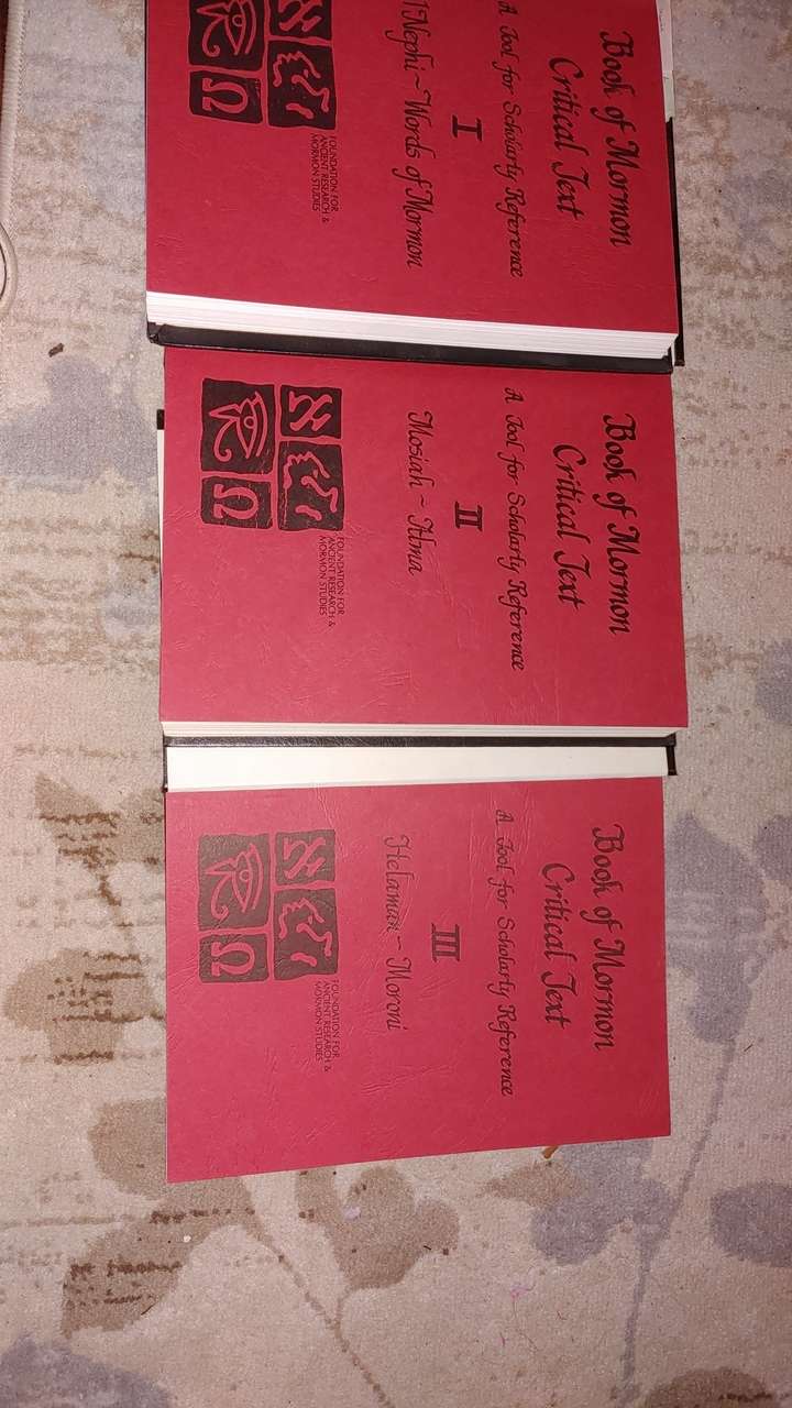 Book of Mormon Critical Text: A Tool for Scholarly Reference (3 vols.)