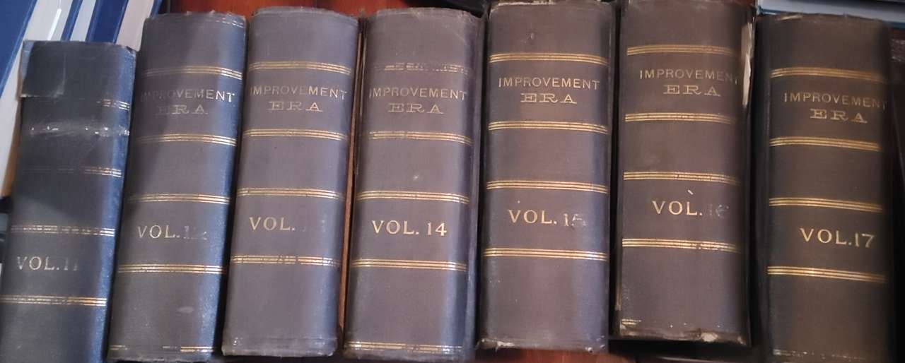 The Improvement ERA 7 vols 1911-1917