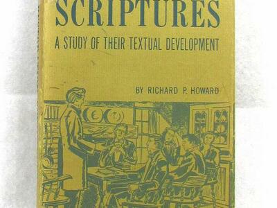 Restoration Scriptures: A Study of Their Textual Development