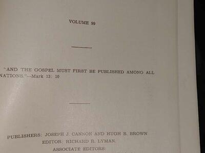 The Latter-Day Saints' Millennial Star, Vol. 99 1937